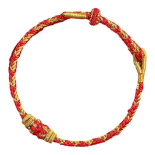 普陀山2026太岁红绳马鼠牛兔手链护身符大势至文殊虚空藏菩萨手绳