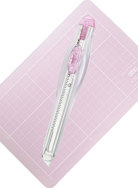 NT Cutter 日本进口 橡皮章雕刻工具 切割垫板 小蜗牛美工刀套装