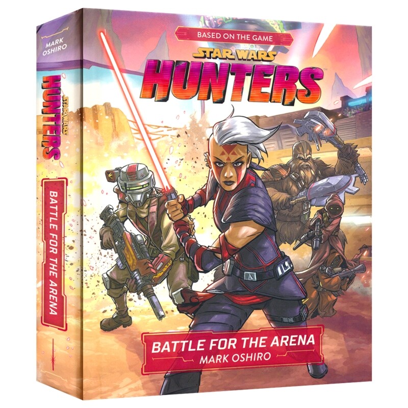 Star Wars Hunters Battle for the Arena 星球大战官方衍生游戏小说 竞技场之战 章节书 自我接纳 青少年课外读物 英文原版进口