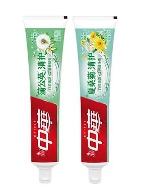 中华花清护牙膏护龈清润清火舒缓