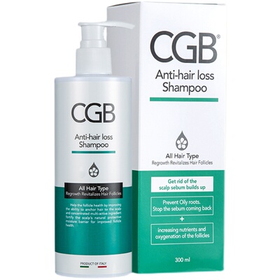 CGB控油洗发水套装， 香港 熱銷 意大利配方