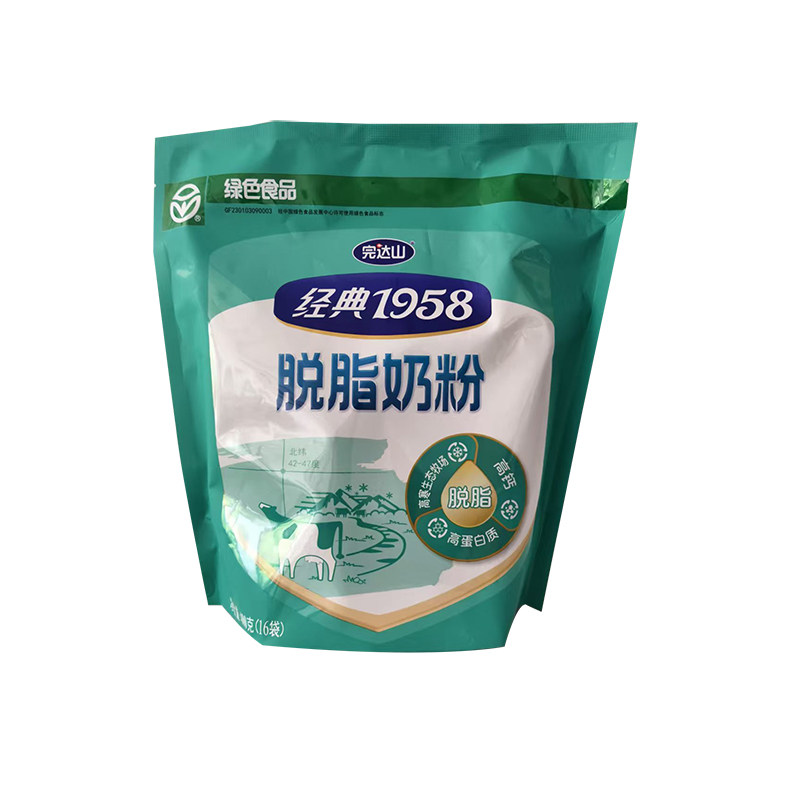 完达山400g不添加蔗糖脱脂奶粉