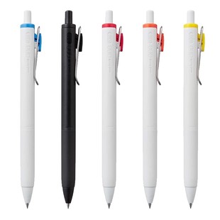 日本uni三菱铅笔中性笔浓墨黑科技小浓芯uniball one按动式水笔学习用品黑色笔学生速干书写文具