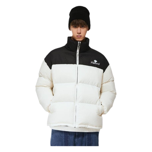 Fun潮牌羽绒服冬季史努比联名印花男女同款面包服立领休闲外套