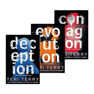 英文原版小说 Dark Matter Trilogy Contagion Deception Evolution 暗黑物质3本套装 反乌托邦 凯拉三部曲作者 Teri Terry 正版