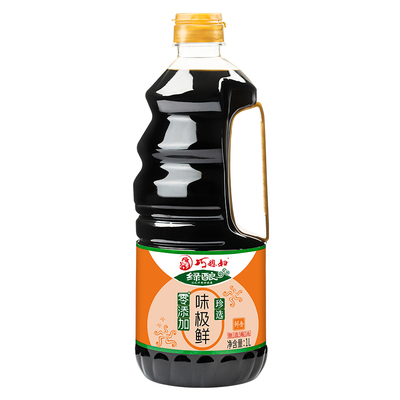 巧媳妇0添加味极鲜酱油生抽