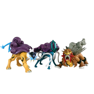 BKM宠物精灵动漫周边公仔摆件凤王亲卫队三圣兽雷公水君炎帝手办