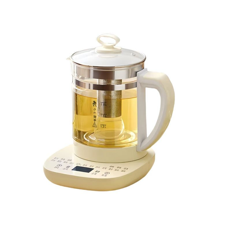 多功能养生壶家用1.8L办公室煮茶壶花茶煎药加厚玻璃全自动烧水壶