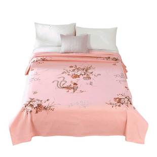 民光床单单件1.8米床全棉磨毛中式传统老式床单粗布床单