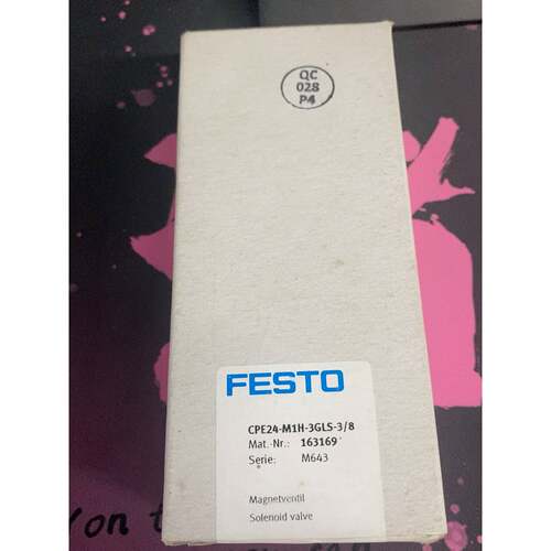 询价-费斯托FESTO电磁阀型号CPE24M1H3GLS3可维修