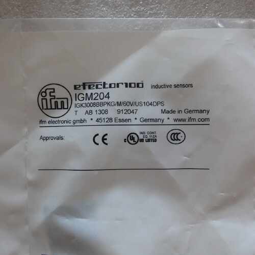 议价全新原装IFM易福门 IGM204 IGK3008BBPKG/M/60V/US104DPS 现