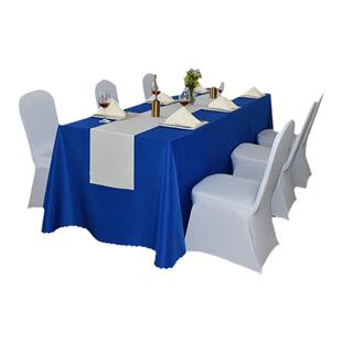 纯色高端酒店桌旗台旗长方形西餐厅活动宴会装饰布巾茶几桌布定制