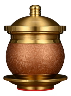 纯铜供水杯佛供杯佛前观音净水杯