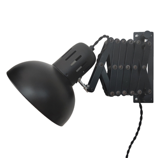 复古工业风挂墙伸缩折叠栅栏壁灯铁艺长臂酒店公寓服装店餐厅欧美