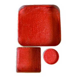 道家自制传统加大朱砂印泥麻油白酒艾绒火烧不化遇水不溶超大印台