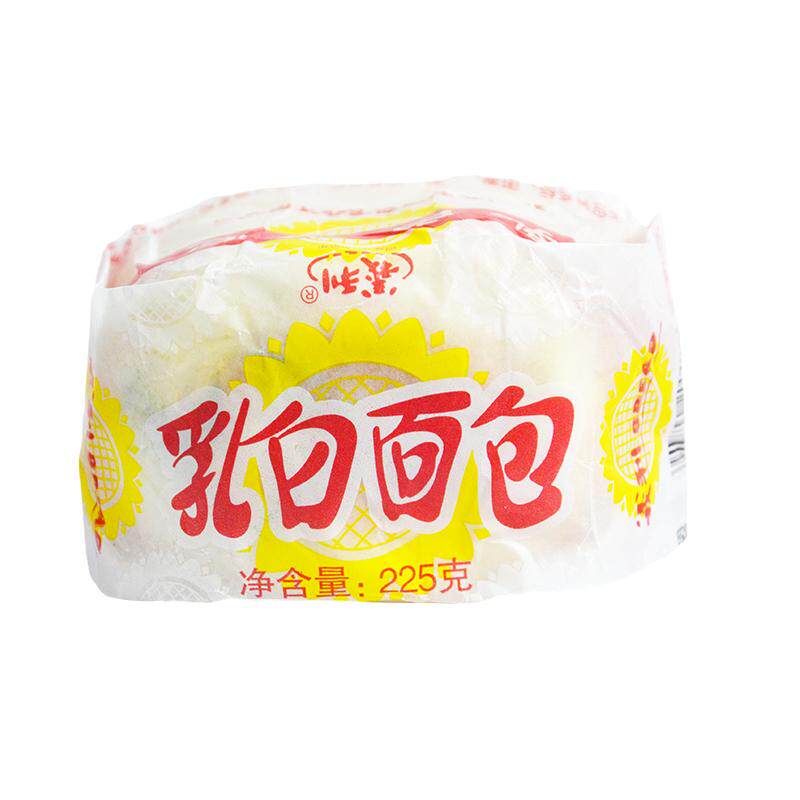 义利乳白面包225g早餐面包