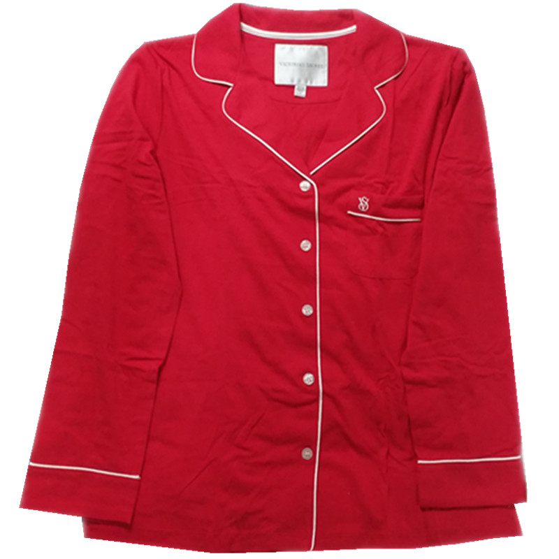 春秋季薄款大码性感夏季家居服两件套全棉100女睡衣长袖秋冬纯棉