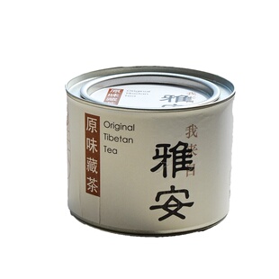 雅安藏茶和龙茶厂汉藏官茶陈年黑茶袋泡茶叶糯香茉莉桂花60g罐装