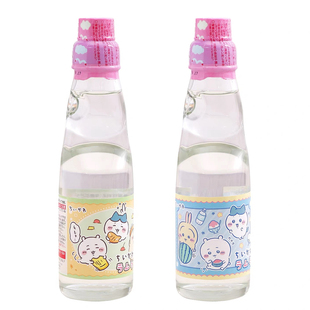 日本进口齐藤chiikawa吉伊卡哇波子汽水碳酸饮料限定版收藏玻璃瓶