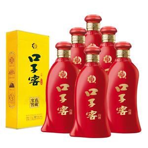 口子窖6年型52度450mL*6白酒整箱