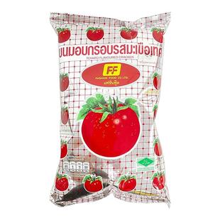 泰国711进口代购番茄味薯片明星jisoo金智秀同款FF解馋休闲小零食