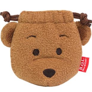 香港BearOfColor缤纷熊收纳袋耳机包AIRPORT生日朋友七夕礼物boc