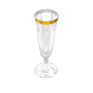 高脚杯一次性香槟杯红酒杯茶歇甜品台布丁蛋糕慕斯杯塑料透明杯子