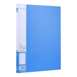 文件夹袋奖状收集册资料册a4透明插页资料收纳册资料夹档案办公用品活页夹产检谱夹乐谱夹试卷大容量证件合同