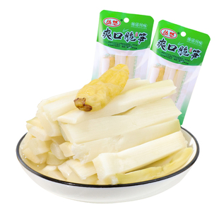 丛悠爽口脆笋泡椒味竹笋开袋即食笋子零食笋条解馋休闲小吃食品