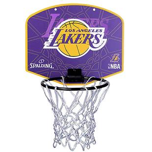 斯伯丁篮球架迷你小篮板儿童室内家用挂墙投篮筐壁挂式便携可扣篮