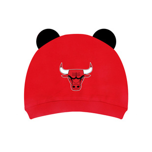 婴儿纯棉帽子0-12个月马刺湖人火箭独行侠宝宝满月百日拍照篮球帽