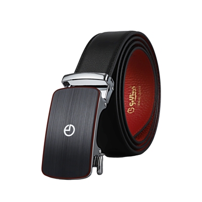 【本命年】金利来皮带自动扣送礼盒装防指纹高档商务男士红裤腰带