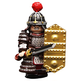 第三方戊戌玄甲军大唐王牌王朝陌刀队百守卫军积木玩具小人仔益智