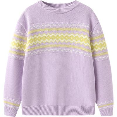 巴拉巴拉冬季儿童纯棉针织衫毛衣