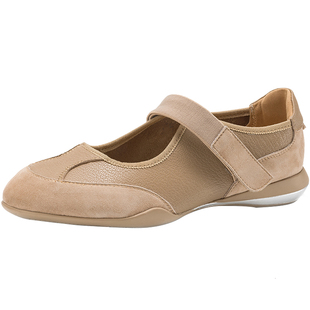 原野Yuanye●  心绪情愫！厚底玛丽珍鞋休闲芭蕾鞋魔术贴平底单鞋