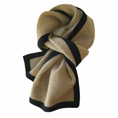 法式简约气质小围巾2025冬季新款