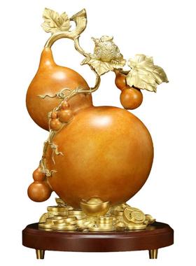 黄铜中式摆件客厅书房办公室