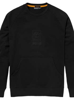 【断码特价】添柏岚户外男毛圈里透气宽松休闲运动圆领卫衣A2D3J