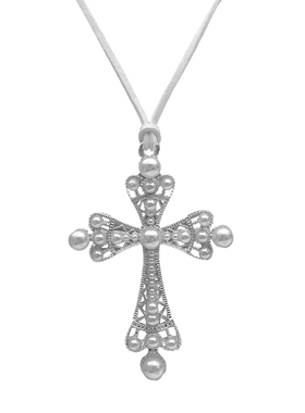 ZRZO暗黑风十字架长款吊坠