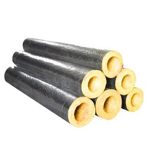 蒸汽管道玻璃棉保温管套棉锅炉耐高温防火隔热岩棉开口铝箔材料