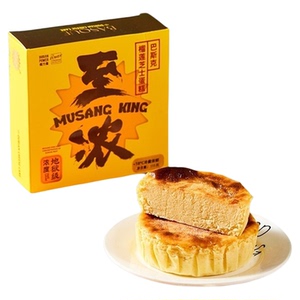 榴力量榴莲巴斯克芝士蛋糕115g装奶酪下午茶零食点心甜品顺丰包邮