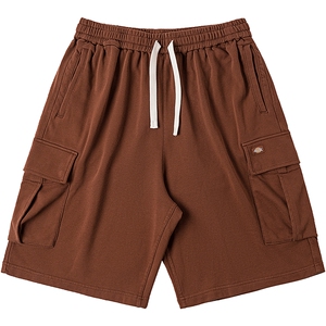 Dickies25春夏新款 休闲宽松版型松紧抽绳多口袋卫裤短裤男女情侣