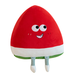 天威林果果系列毛绒玩具仿真西瓜桃子芒果水果抱枕男女生睡觉玩偶