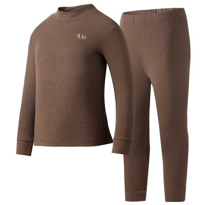 原创设计简约德绒儿童保暖内衣