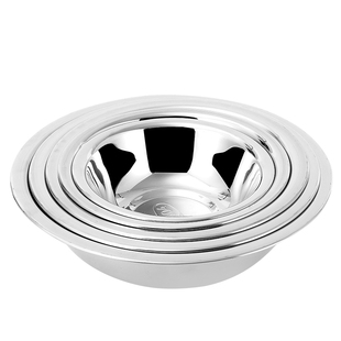 特厚不锈钢码斗马斗码兜酒店厨房配菜盆佐料盆拌料盆装菜碟盛料盆