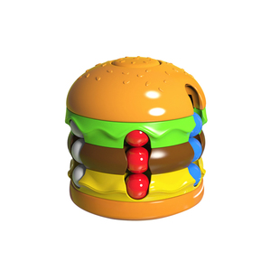 汉堡薯条百变魔豆指尖陀螺学生思维训练创意滚珠魔方儿童益智玩具