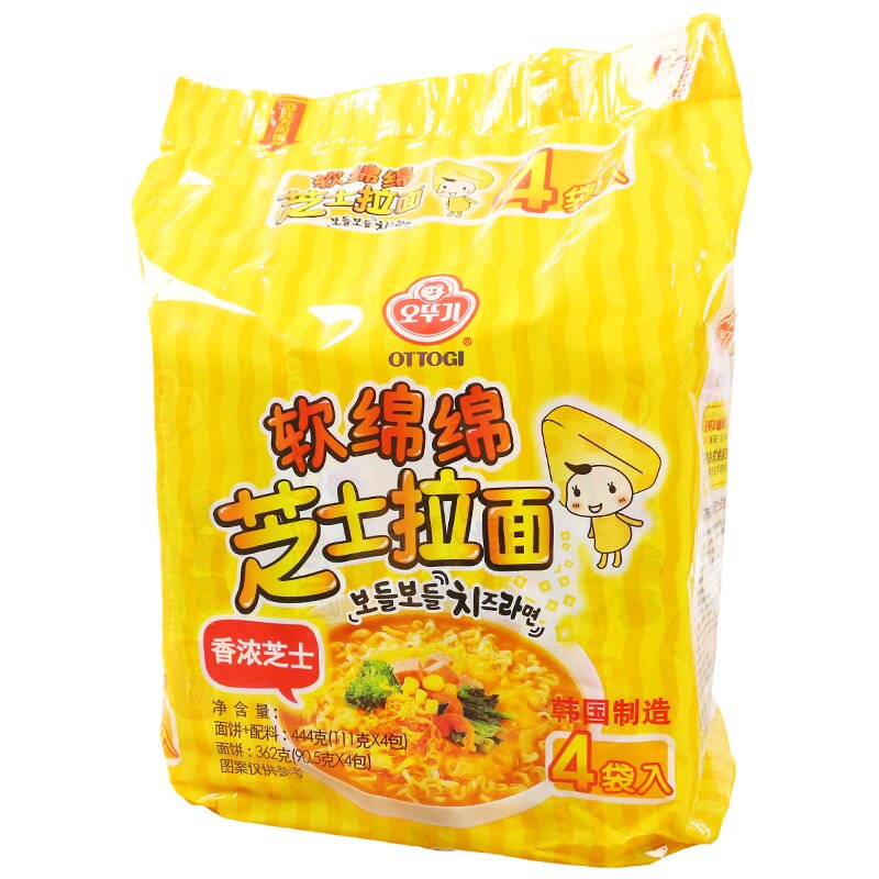 ottogi进口软绵绵香浓芝士拉面