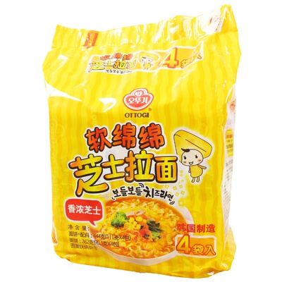 ottogi进口软绵绵香浓芝士拉面
