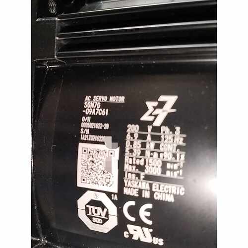 〔议价-可维修〕安川伺服电机 SGM7G-09A7C61
