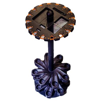 出口尾单旋转角落路亚鱼竿收纳架